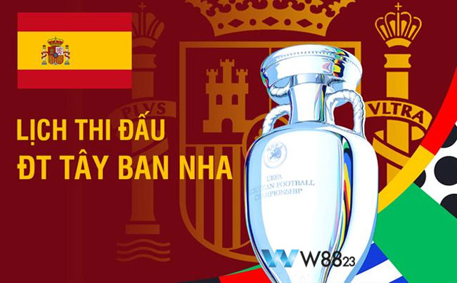 Lịch thi đấu của ĐT Tây Ban Nha tại vòng bảng Euro 2024